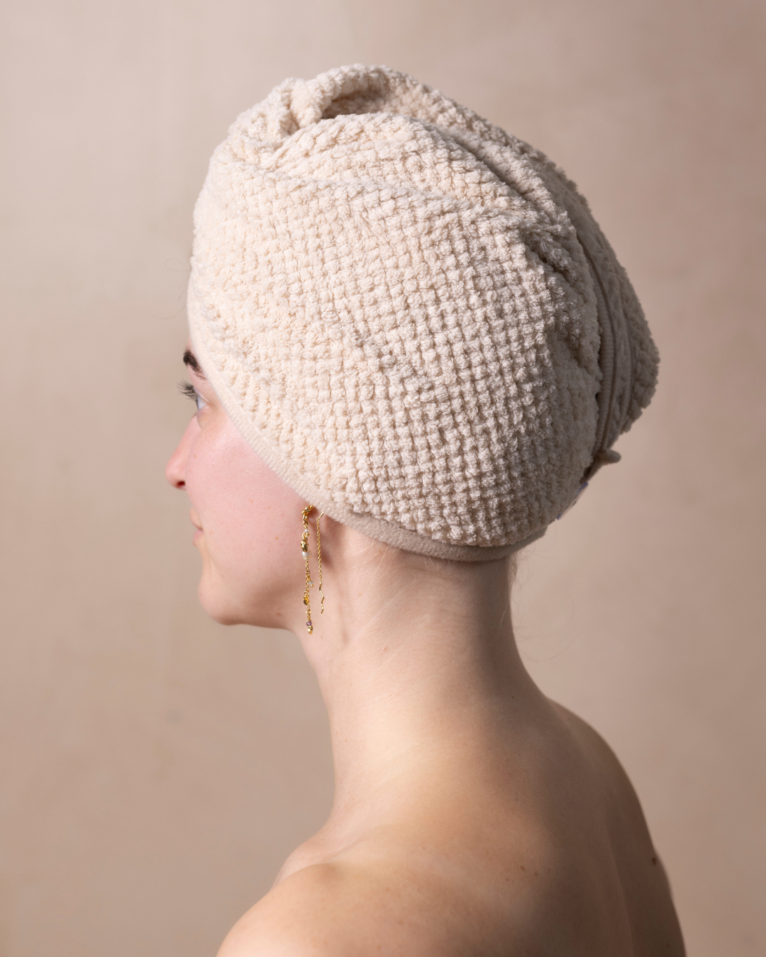 Hair Spa Tube Towel Vanilla