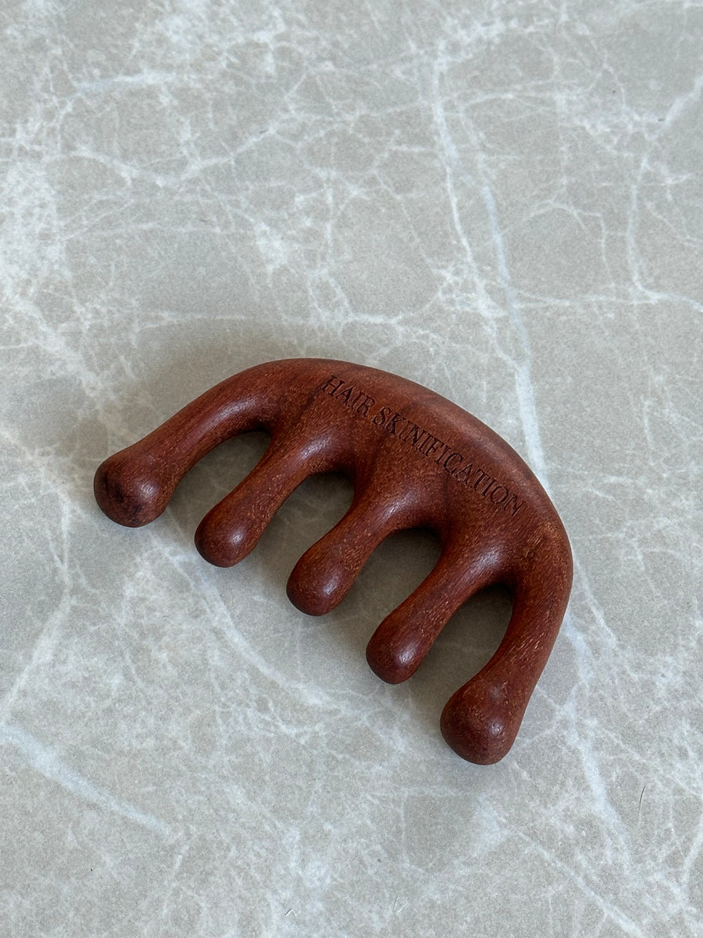 Sandalwood Gua Sha Comb