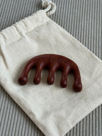 Sandalwood Gua Sha Comb